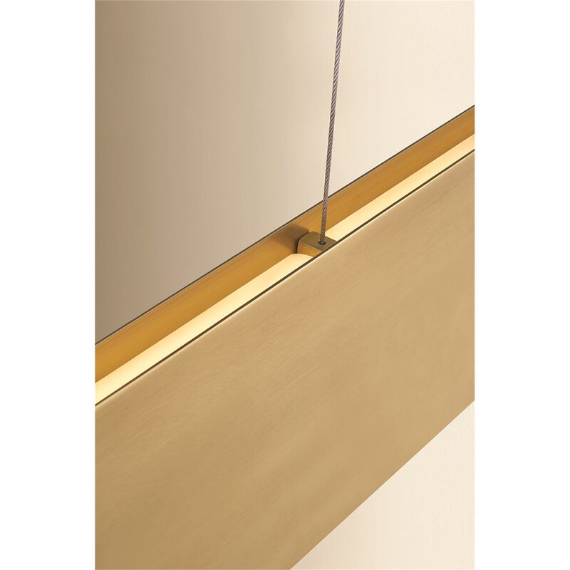 Maxwell Medium Linear Chandelier by Sonneman